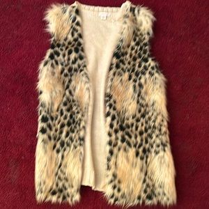 Animal Print Vest